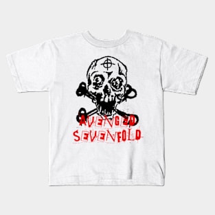 avenged sevenfold skullnation Kids T-Shirt